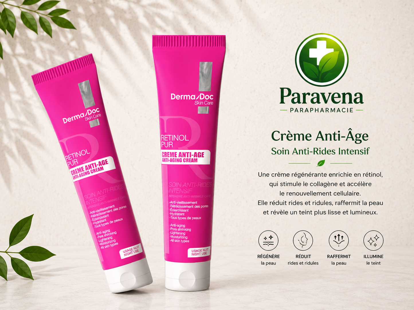 01 Crème Anti-Âge